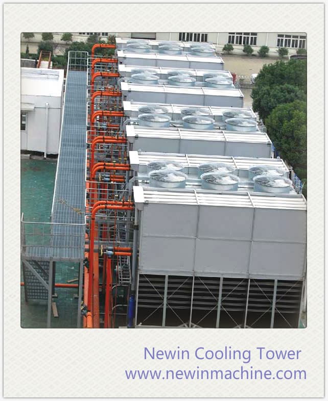 NEWIN cross flow closed circuit cooling tower 100RT